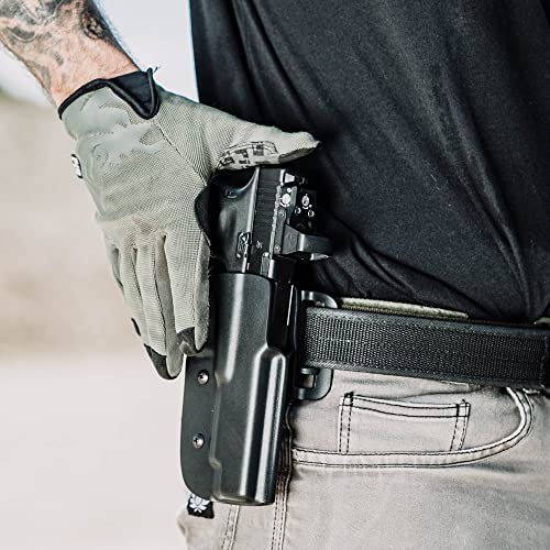 Cz 75 Sp-01 Owb Holster - Usa Made - Fits Cz 75 Spo1, Shadow, Tactical - Classic Owb Holster By Blade-Tech Holsters, Outside Waistband Open Carry (Right Hand) #TOP1