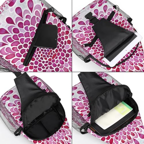 Bolso Sling para Mujer y Hombre, con Estampado Decorativo, Crossbody miniatura 5