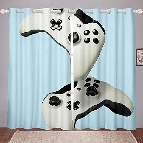Cortinas para ventana de videojuegos Homewish Cover