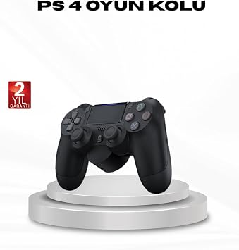 YamanHobi PS4 Kablosuz Oyun Kolu V2   Bluetooth Ba lant l , Titre imli, PC ve Mobil Uyumlu