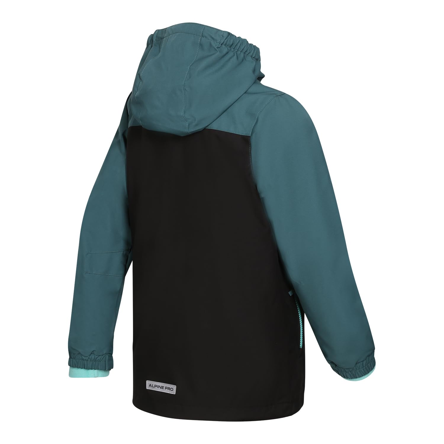 Alpine Pro PLEGA - Chaqueta de invierno para niño con capucha, chaqueta ligera de senderismo, chaqueta de ciudad, chaqueta deportiva, resistente al viento, chaqueta impermeable y transpirable,
