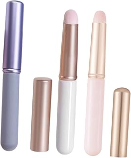 Luxshiny 3pcs Lipstick Brush with Cover Soft ...