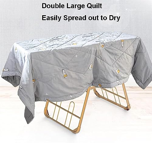 Étendoir à linge pliable pour grands draps et linge de lit