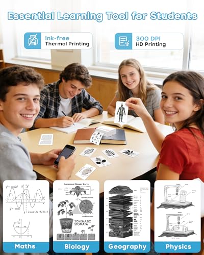 Image of ORGBRO X3 Sticker Printer Machine, Mini Printer Print Pods Label Maker
