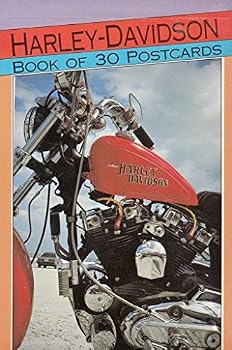 Paperback HARLEY-DAVIDSON BOOK OF 30 POSTCARDS Book