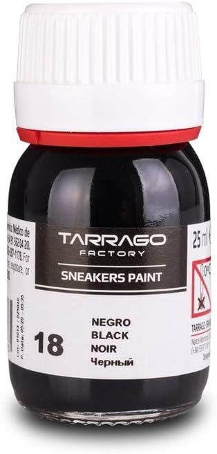 Sneakers Paint - Black, All Surface Protection Cream for Sneakers, Leather, Synthetic & Canvas Footwear