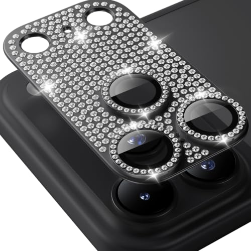 Image of Hoerrye for Phone 18 Pro Max Camera Lens Protector - Bling Diamond