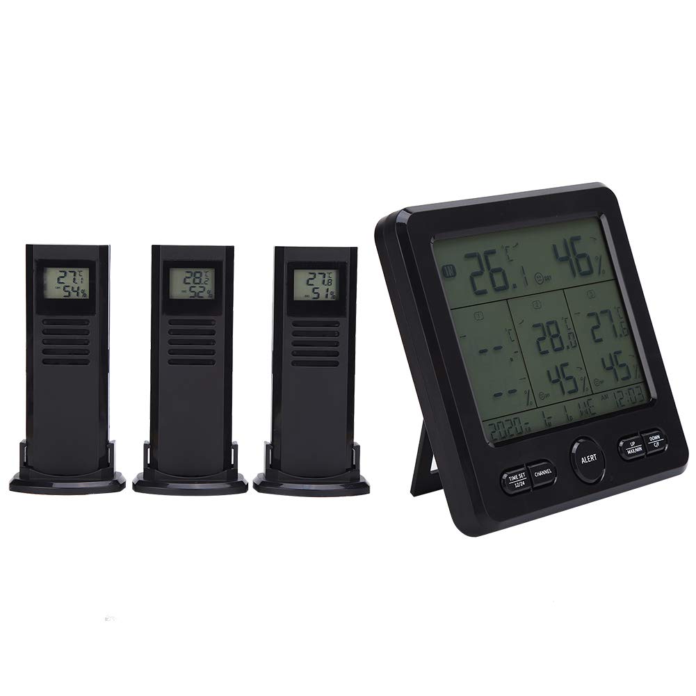 Czujnik zewnętrzny TS‑6210 bezprzewodowy miernik temperatury meteorologicznej z wyświetlaczem LCD do stacji pogodowej