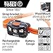 Klein Tools 56034 LED Head Lamp, Rechargeable Spot Lamp and Flood Light Lamp for Hard Hats