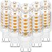 Produktbild G9 LED Lampe 3.5W Warmweiß 3000K Leuchtmittel, 10 Stück mit 320 LEDs 400 Lumens Warmweiss Licht, Ersetz 40W G9 Halogen Lampen, G9 Glühbirne mit Norm Pin G9 Sockel, Kein Flackern Langlebig Birnen