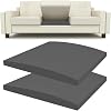 Sofa Cushion Support for Sagging Seat 2Pack 50 x 50cm High-Density Foam Replacement Sofa Seat Cushions Curved Furniture Seat Under Cushion Sag Repair-Black