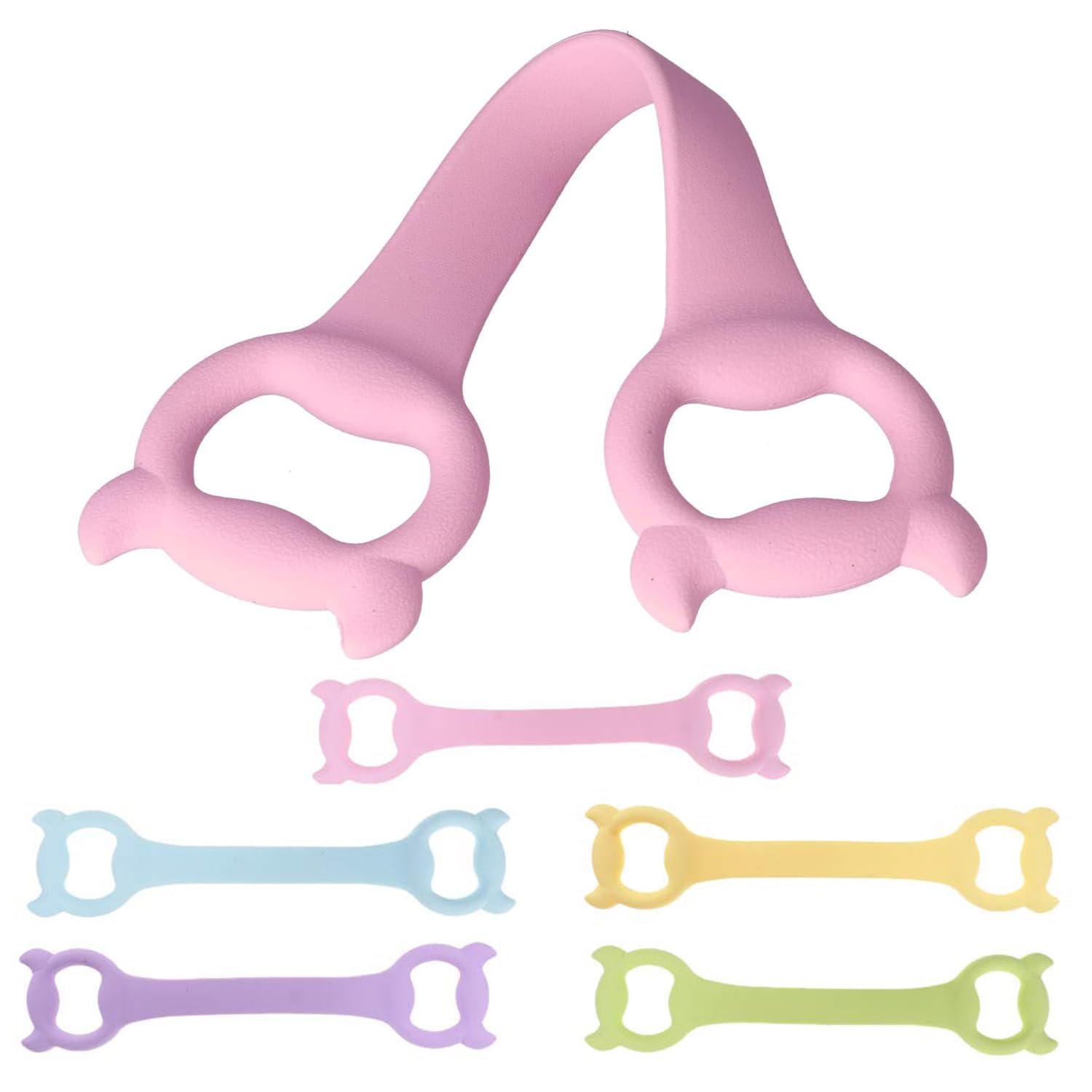 HACER Silicone Yoga Pull Rope Chest Expander Silicone Resistance Bands Fitness Elastic Stretch Body Construction for Slimming (B0CQK1BHVL) Amazon Price History, Amazon Price Tracker