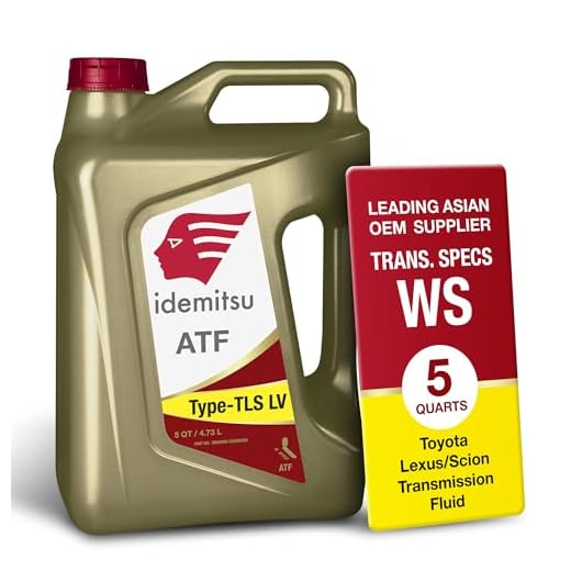 Idemitsu ATF Type TLS-LV (WS) Automatic Transmission Fluid for Toyota, Lexus, Scion - 5QT