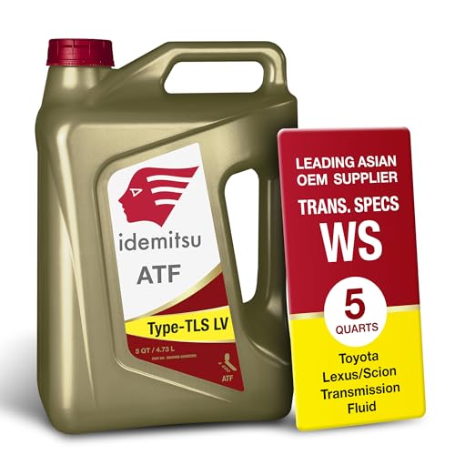 Idemitsu ATF Type TLS-LV (WS) Automatic Transmission Fluid for Toyota, Lexus, Scion - 5QT