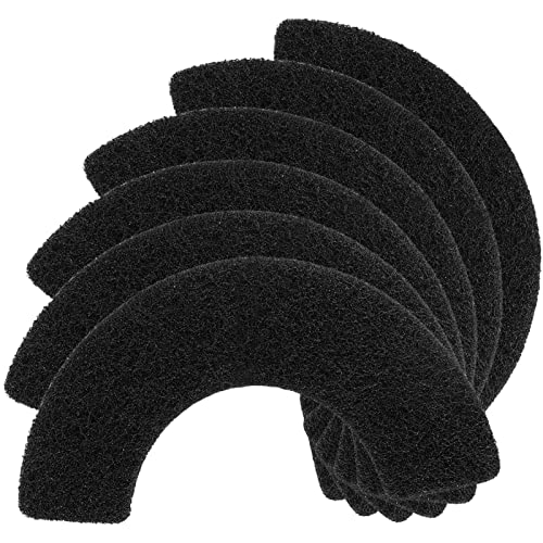 MEWTOGO 6 Pcs Carbon Filters for Cat Litter Box Robot 4 - Thickened and Durable Replacement Filters to Absorb Unpleasant Odors Control Damp from Pets and Keep Home Fresh