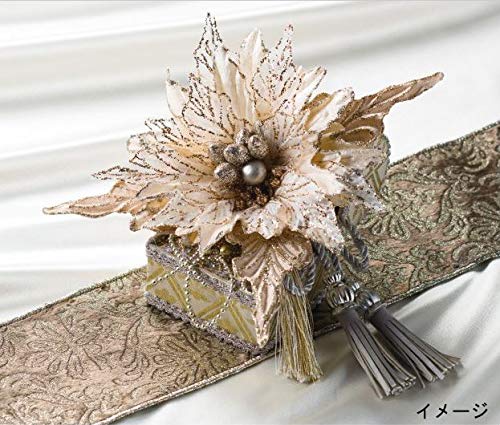 Amazon｜ASCA 造花 リーフピック/レッド 全長25cm AX69308-002｜造花