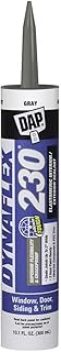 DAP Dynaflex 230 Premium Elastomeric Sealant, Aluminum Gray, 10.1 Oz (7079818286)