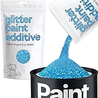 Hemway Glitter Paint Additive 100g Emulsion Acrylic Walls Ceiling Wall - View #9