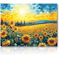 Dazzlewall Cuadro Decorativo de Pared Botanico Vintage, Cuadro