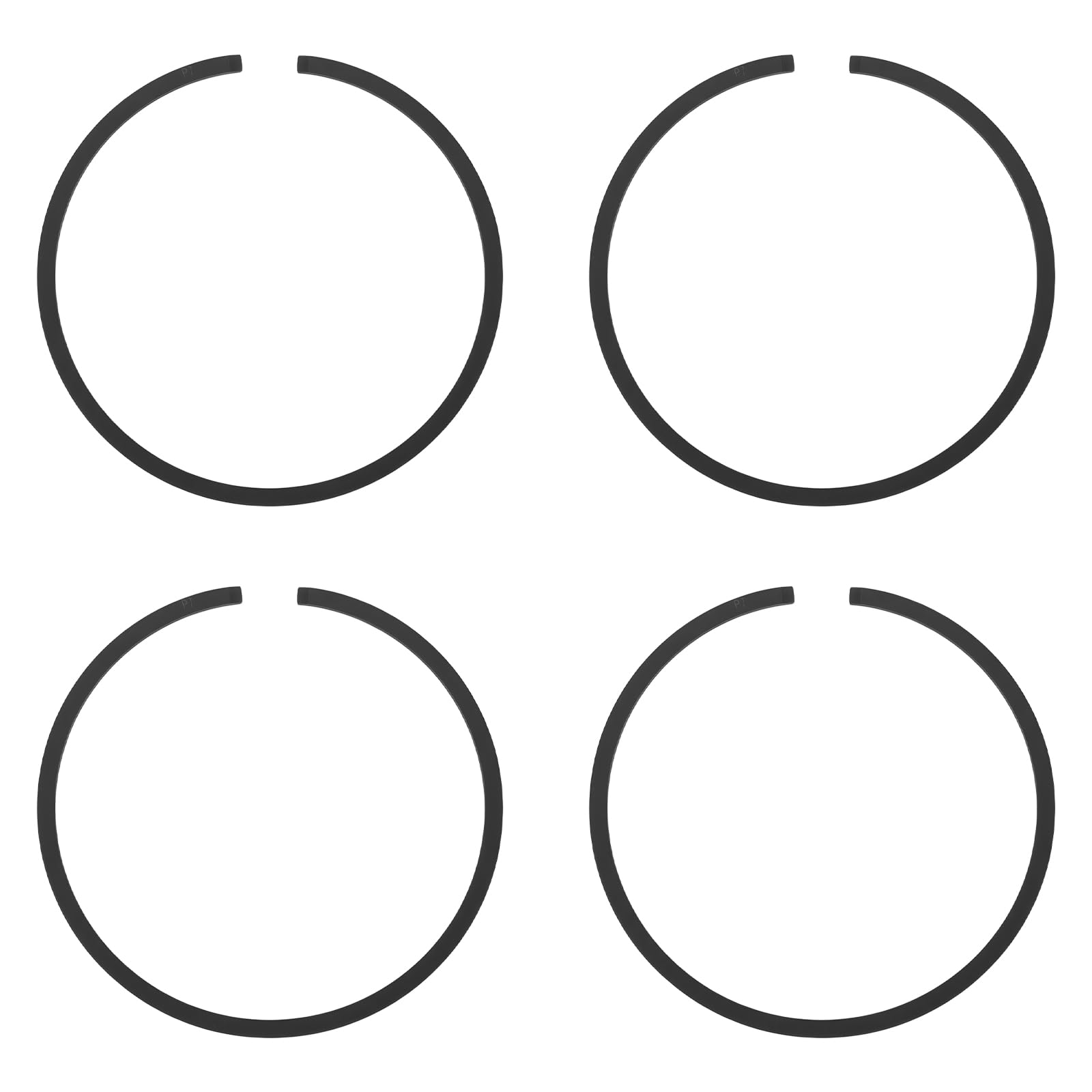 Ecsing 4 Pack Chainsaw Piston Rings 42.5 X 1.2 Mm Replaces Oem 1143-034-3009 11430343009 Compatible With Stihl Ms231 Ms231c Ms241 Ms251
