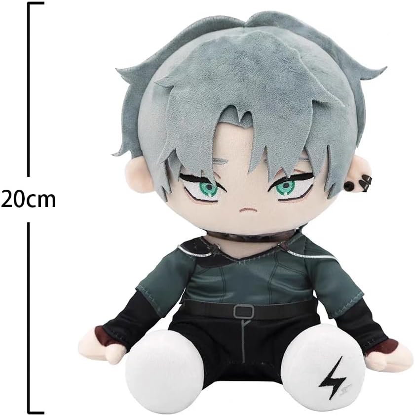 Ivan Till Soft Figure Anime Clothes Removable Soft Figure, Mini Cartoon Throw Pillow Cushion Sofa Decoration Birthday Gifts for Fans 7.87''
