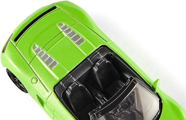 siku 1316, Audi R8 Spyder, Metallo e Plastica, Verde, Auto giocattolo per bambini - 5