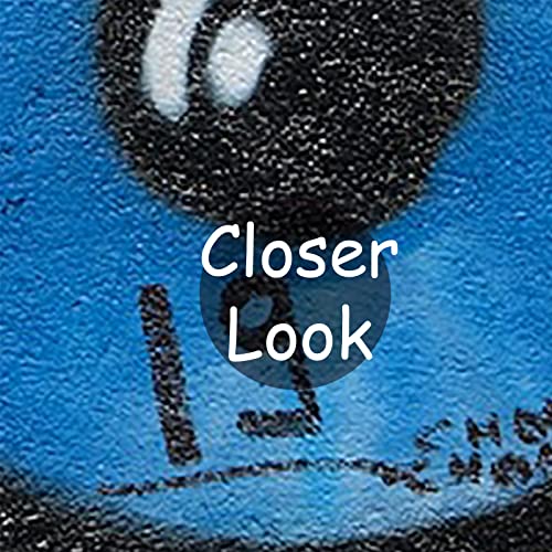 Mfwfm Abstract Graffiti Eyes Wallpaper Colorful Letter Graffiti Wall Mural For Modern Home Decor Living Room Dining Room Bedroom Office(Not Peel N' Stick) #TOP3