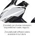 Adhesivos 3D Pegatinas Compatible con Yamaha Tmax 2008-2011 - Carbono