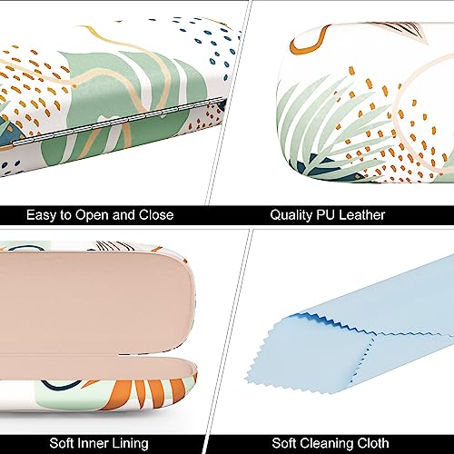 Image of Eyeglasses Case, Hard Shell Protective Case for Glasses, Unisex for Women Men