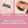 Luxillia Black Magnetic Eyeliner for Magnetic Eyelashes, Upgraded Strongest Hold, Most Natural Look, Waterproof, Smudge Proof Liquid Liner (Pack of 2)
