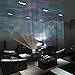 Gideon Soothing Ocean Wave Projector LED Night Light with Built-in Stereo Speakers Connects with Any Audio Device