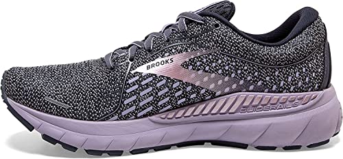 Brooks Women's Adrenaline GTS 21 Supportive Running Shoe - Ombre/Lavender/Metallic - 10 Wide