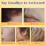 5 Min Facial Hair Removal For Women, Painless & Gentle Sensitive Skin Hair Removal Cream with Soothing Cream for Chin & Upper Lip & Cheeks - 2.03 Fl Oz - Image 2