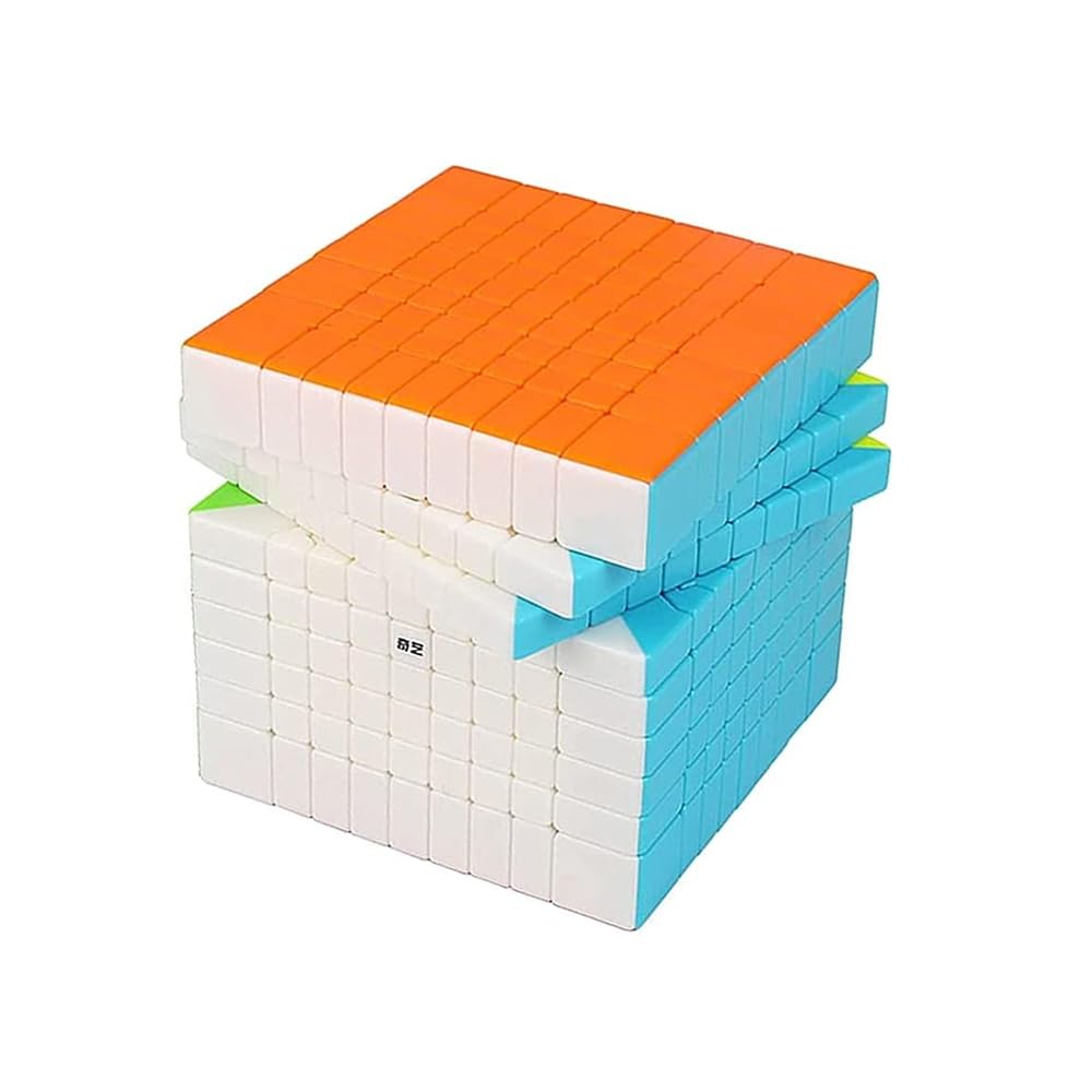 XMDCuber QY Toys Speed Cube 9 x 9 Stickerless,75 mm Magic Cube 9x9 Puzzle Toys Difficult Challenge