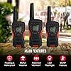 Cobra CXT10953PH-M Emergency Two-Way Radios, Waterproof Walkie Talkies, Up to 40 Mile Range, 22 Channels and NOAA Weather Channels, UHF/FM Ultra-Clear Reception, 3-Pack #2