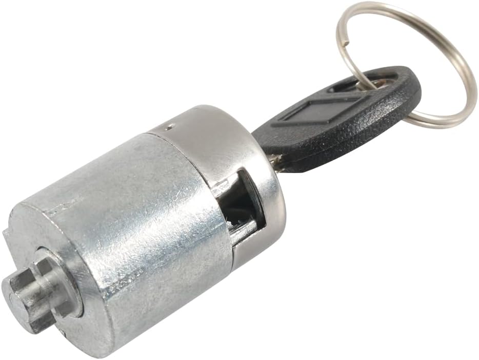 Front Door Handle Lock Cylinder Set with 2 Keys for Chevrolet for Gmc Vehicles Exterior Door Lock Replacement 12549131 2 Pack