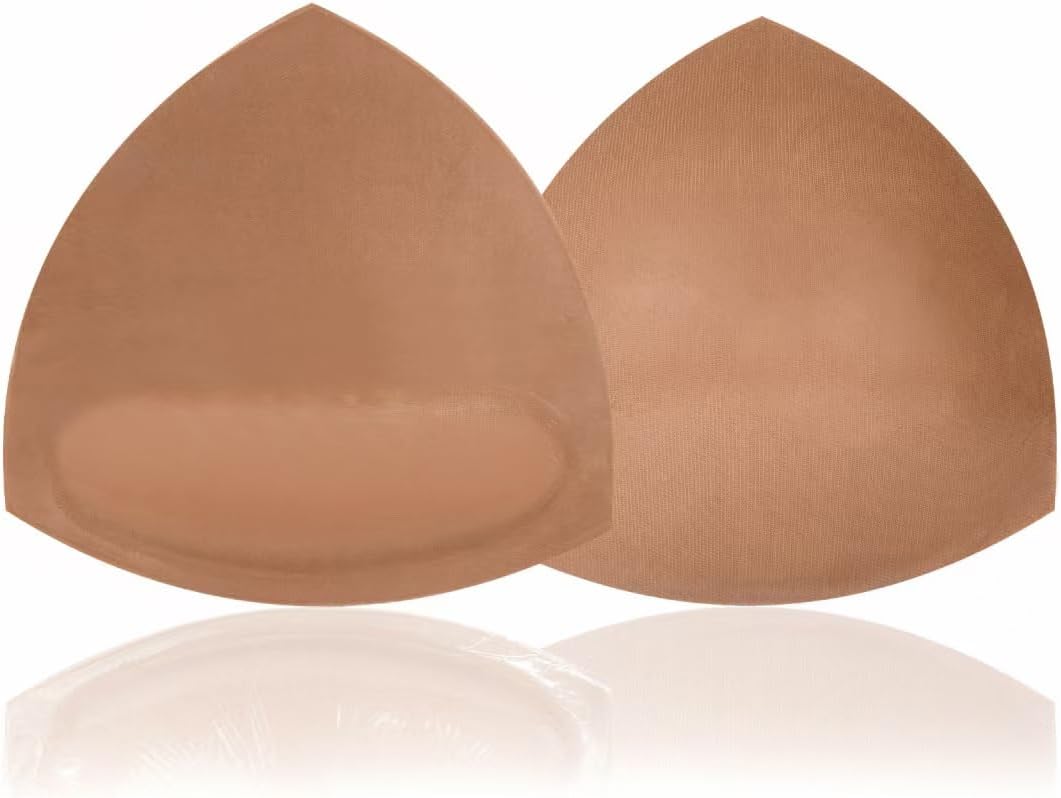Lolaura Double Sided Sticky Bra Inserts - Push Up Bra Pads, Invisible Lift Enhancers for Swimsuits, Bikini & Backless Dresses