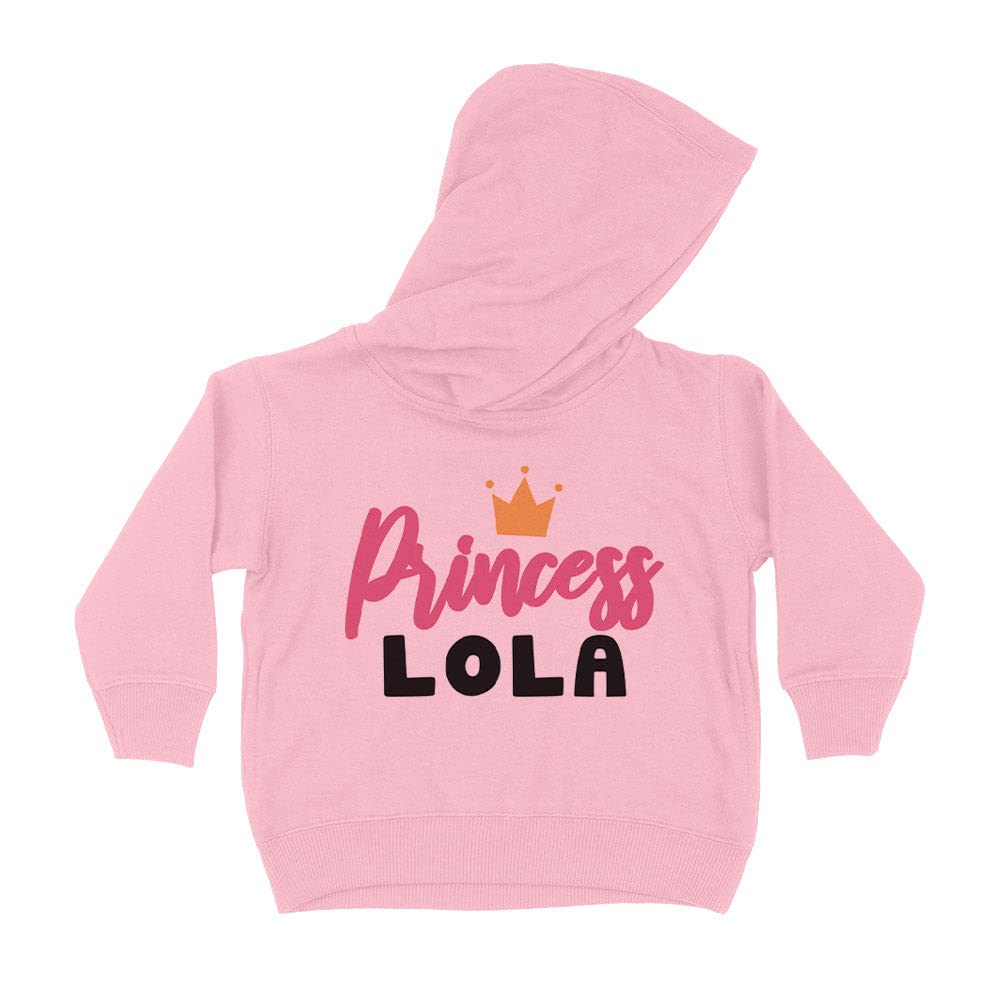 Princess Lola Kids Hoodie Sweatshirt Toddler 2T Light Pink