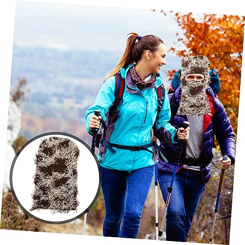 Máscara de esquí Healeved Balaclava Gorro Knitted Camo para Hombres y Mujeres, Cubierta facial completa antiviento con protección para actividades al aire libre en climas fríos miniatura 7