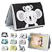 Taf Toys Koala Infant Tummy-time Soft Crinkle Activity Book with Huge Baby Safe Mirror, 3D Activities, Textures and a Soft Baby Teether