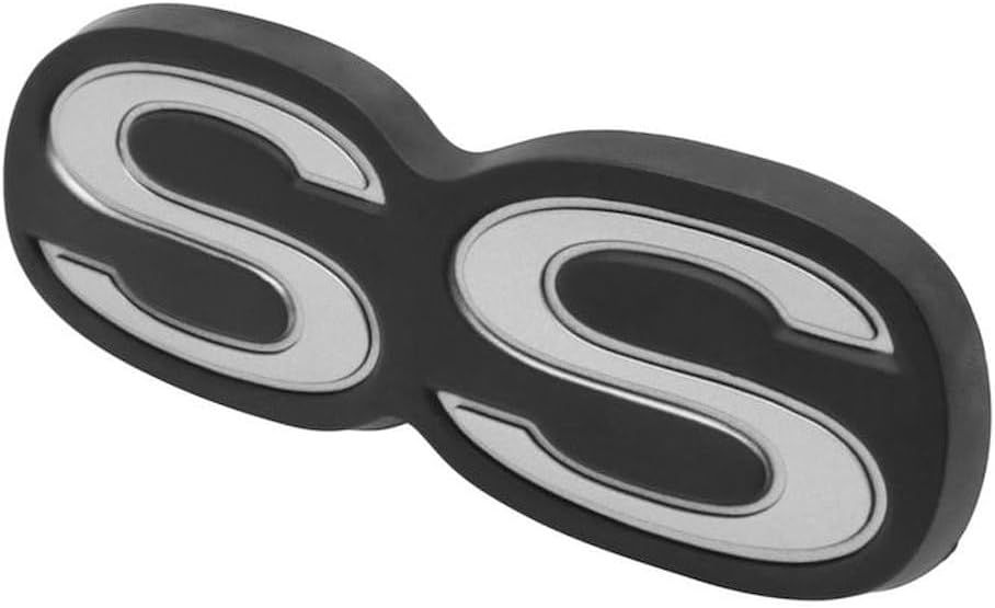 Trim Parts 4755 Rear Bumper Emblem (1971-1972 Chevelle “SS”)