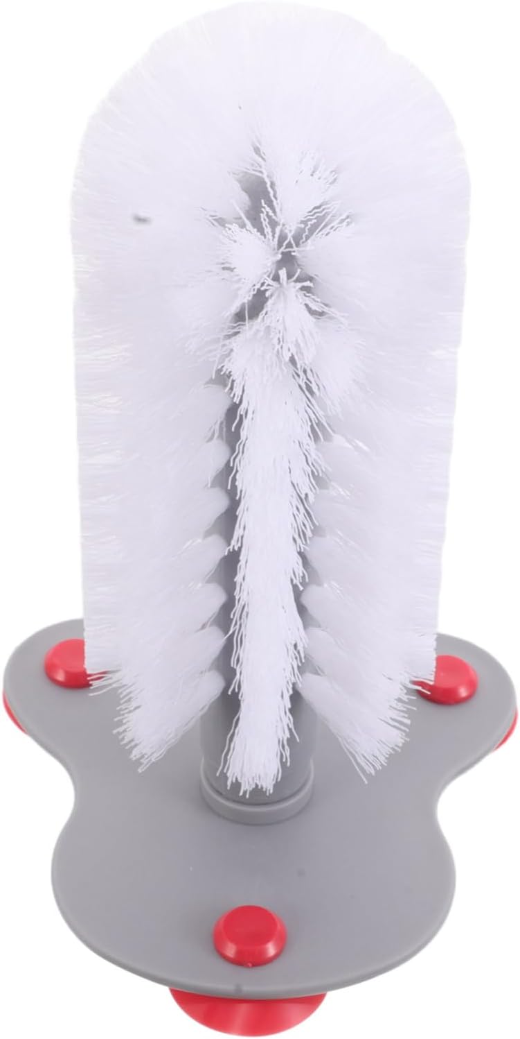 Kisangel Turtle Shell Cleaning Brush Soft Bristles with Suction Cup