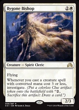 Magic The Gathering - Bygone Bishop (008/297) - Shadows Over Innistrad