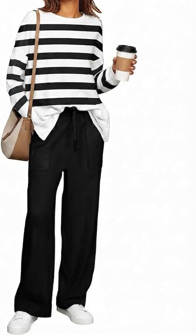 Lounge Sets for Women 2 Piece Outfits Comfy Sweat Track Suits Matching Set
