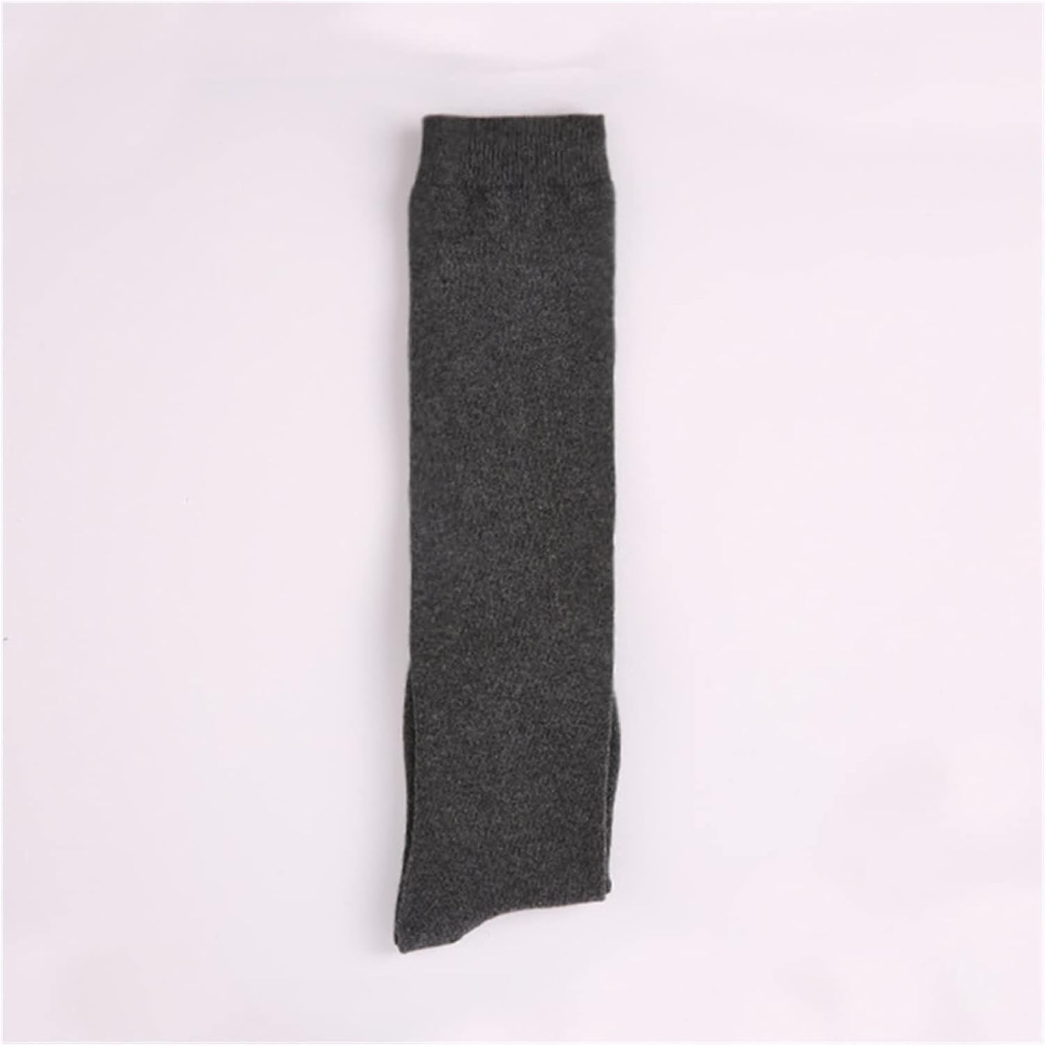 Women's Socks Summer Female Cotton Socks Under-Knee Breathable Sports Sock Solid Color White Grey Black Soft Comfortable Slim Socks 4pairs Women's Stockings(F)