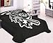 King Size Sons Of Anarchy Reaper Blanket- SOA Merchandise is Perfect for Home Decor, Gifts, Accessories, Memorabilia, Collectables-This is a Soft, Plush, Thick, Mink Blanket-THIS IS NOT A CHEAPLY MADE FLEECE THROW-Life Time Guarantee