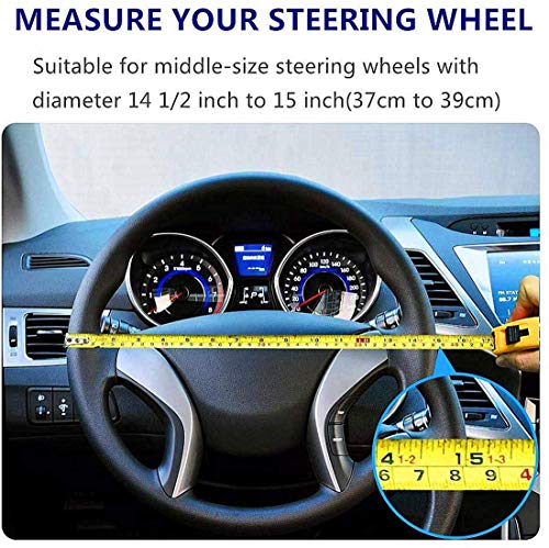 Showudesigns - Coprivolante universale per auto, a...