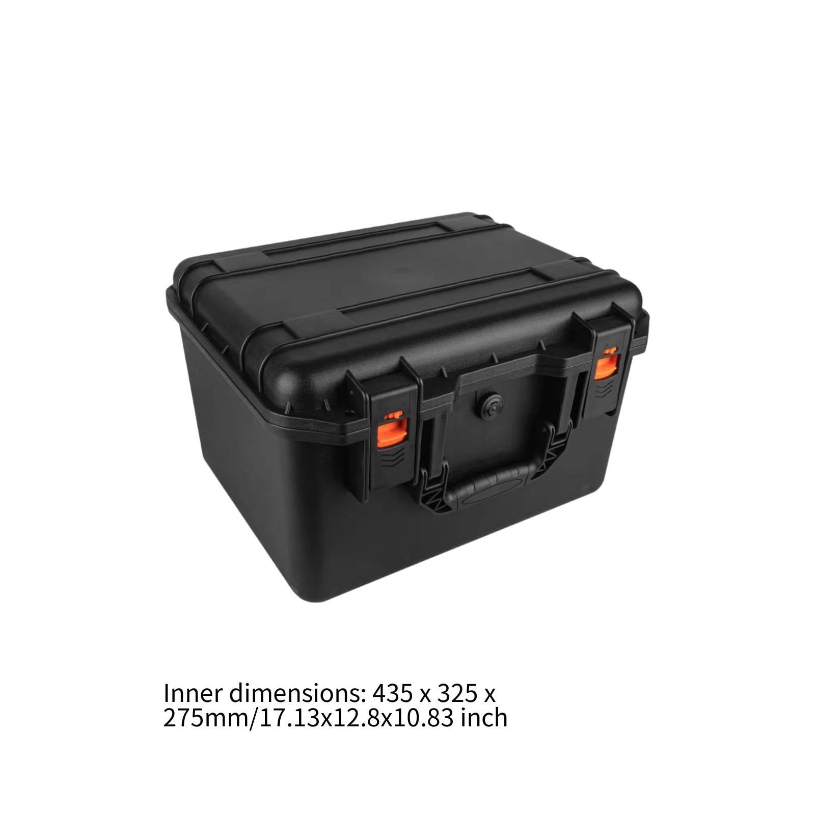 KESOTO Custodia portautensili Custodia rigida impermeabile antiurto per accessori per strumenti di stoccaggio e trasporto, senza spugna