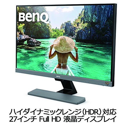 BenQ モニター ディスプレイ EW277HDR HDR対応/27インチ/VA/4ms/D-Sub,HDMI/スピーカー搭載