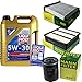 Produktbild Filter Set Inspektionspaket 5 Liter Liqui Moly Motoröl Longlife III 5W-30 MANN-FILTER Innenraumfilter Luftfilter Ölfilter
